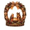 Cute Trendy New Lighted Nativity Tabletop Decor