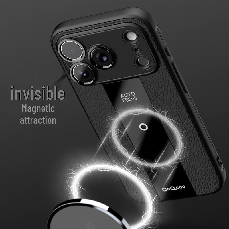 

Ultra-Thin iPhone 17 Pro Max Case - Leather Pattern, Creative Style, Soft Silicone, Full Coverage, Anti-Drop. 17ProMax Supercar Case