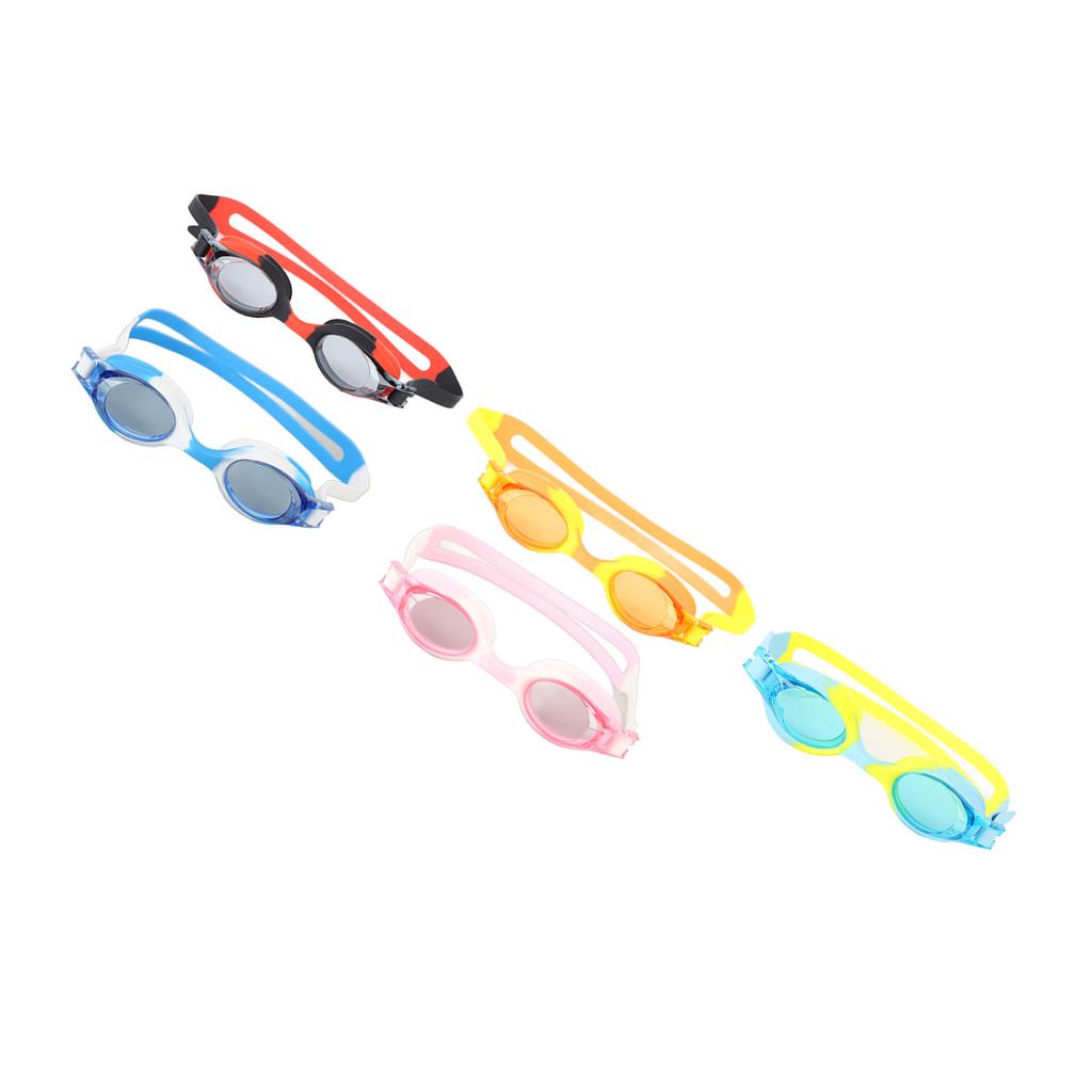 Children Swimming Goggles Kids Dive Glasses Clear Viewing Adjustable Head Band Perfect Fitting Portable Good Sealing for Boys