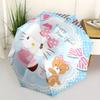 1pc Hello Kitty Winter Wonderland Umbrella with Plastic Handle,Suitable for All Seasons Home Travel Outdoor UmbrellaSanlio437