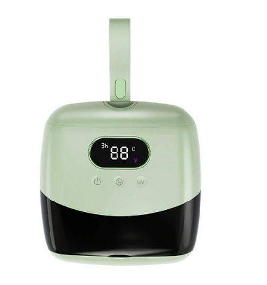 Compact Portable Folding Clothes Dryer for Travel зелёный