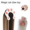 Organ Cat Scratch Board, Wear-resistant and Shavings Resistant, Cat Toy, Corrugated Paper Scratch Board with Bell