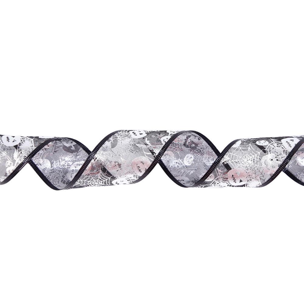 

Теплые декоративные светодиодные гирлянды с двухслойной тыквой и лентами-черепами 2m,Gold Pumpkin Ribbon