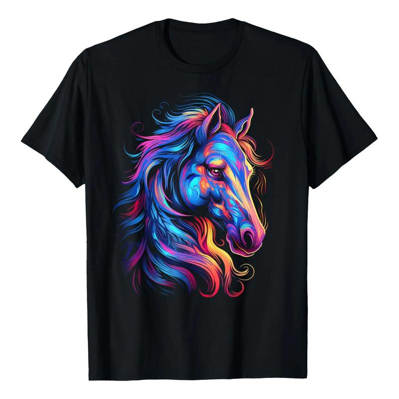 Camisa De Caballo Para Mujeres, Adolescentes Y Ni?os, Hermos S разноцветный