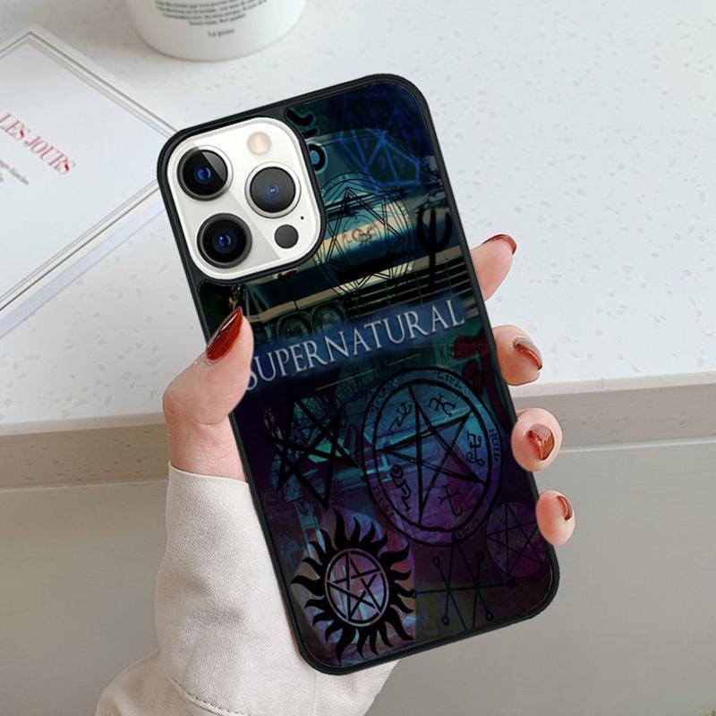 Supernatural Novelty Phone Case For iPhone 17 Air 11 12 13 14 15 16 Pro Max Cover For iPhone 17 Air Max 5 Plus Coque Shell