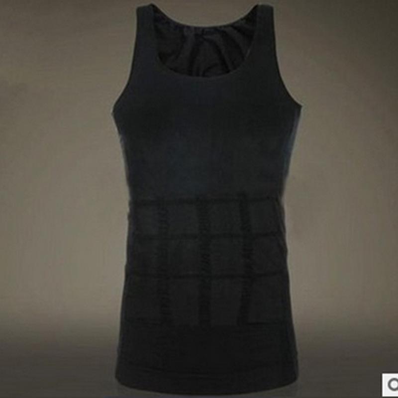 Men's Slimming Body Shaper Vest - Tummy Control & Chest Binder