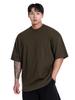 BYSEC [Set] Perfect Premium Double-Sided Oversized Shoulder Double Cut Plain Short Sleeve T-Shirt_10 Colors (Type A)