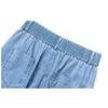 Calças jeans femininas de verão, cintura alta, soltas, de seda gelada, perna reta, calças harlan