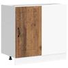 VidaXL Armoire de cuisine Kalmar vieux bois bois d'ingénierie, meuble d'évier, meuble de cuisine avec tiroir 854326