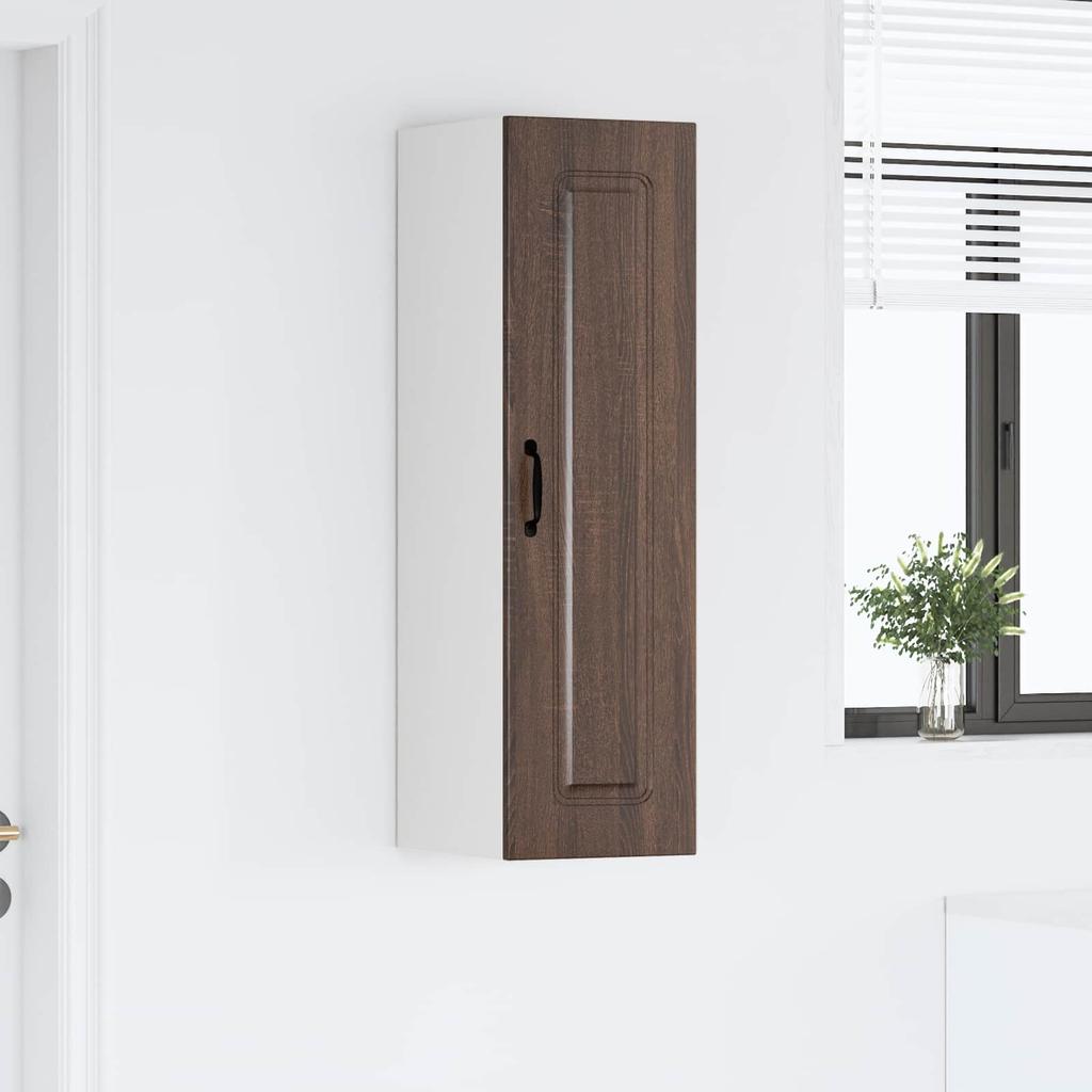 Dishwasher Front Panel Kalmar Brown Oak Effect 30 X 31 X 100 Cm