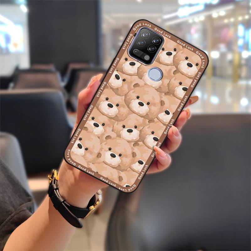 Dirt-resistant Cute Phone Case For Tecno Pova/LD7 Cartoon Silicone Full Wrap Waterproof Soft Case Anti-dust Protective