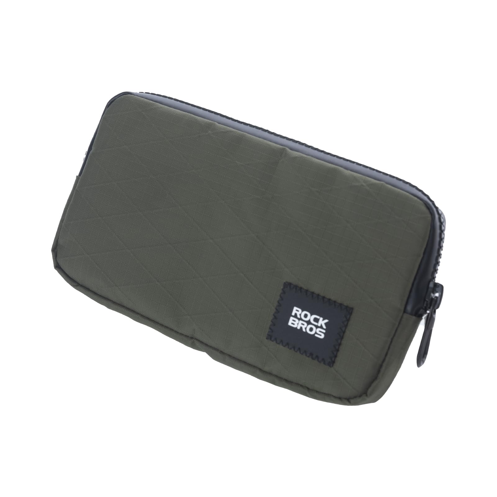 

ROCKBROS Coin Purse Long Wallet with Zipper Wallet with Large Lightweight Available in 6 Colors for Men and Women Closure, Kids L-Shaped Zipper, зелений