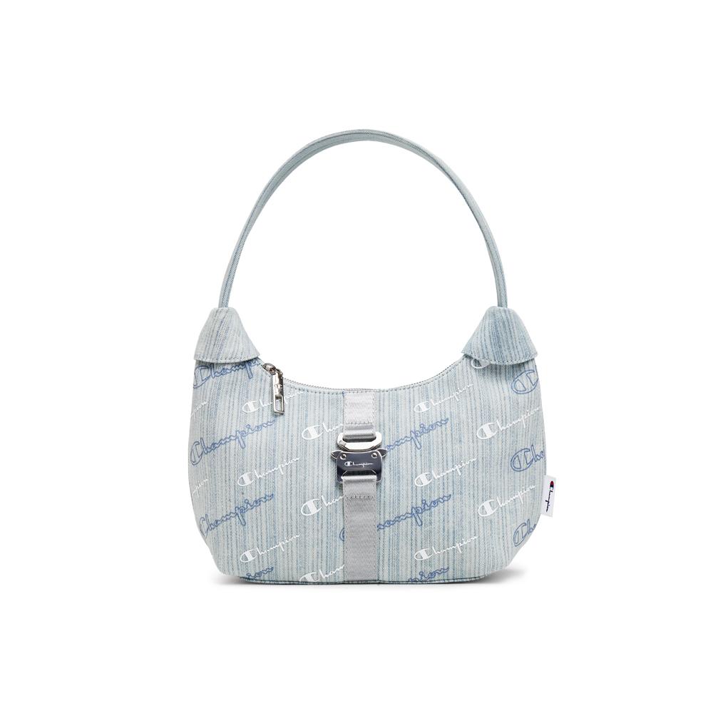New Champion Fabric Backpack Shoulder Bag Unisex Light Blue Denim/Dark Blue Denim U5BACPU39