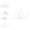 Space Saving Collapsible Hanger With Seamless Design For Dormitory And Suitcase Use