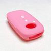 [IKT] Silicone Cover for Daihatsu and Toyota Cars Smart Key 2 Buttons Light Pink/New