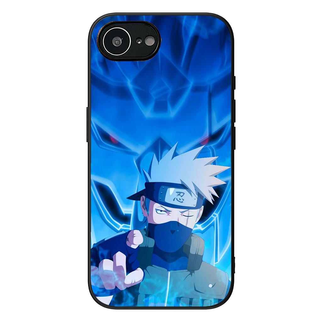 Hülle für Apple iPhone 16 15 14 Plus 13 12 Mini 17 Pro Max + ProMax 16E Air Handyhülle Kakashi Narutos Haruno Sakura Sasuke