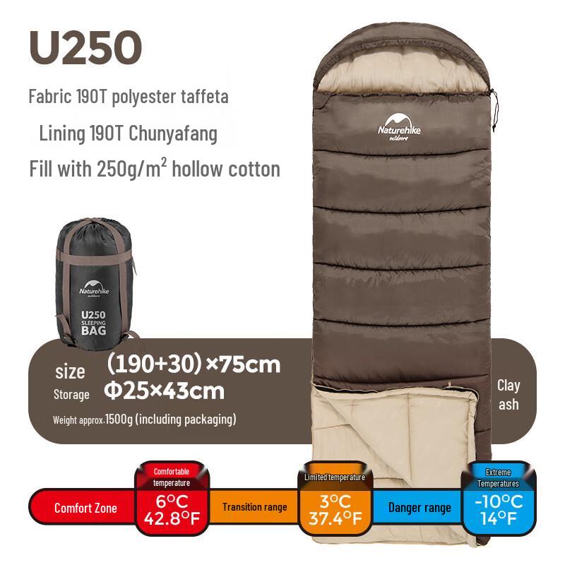 Naturehike U Series Envelope Sleeping Bag