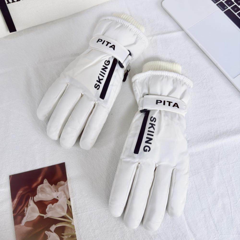 Warm halten Warme Skihandschuhe Touchscreen Winterfäustlinge Neue Verdickte Thermohandschuhe Frauen Mädchen