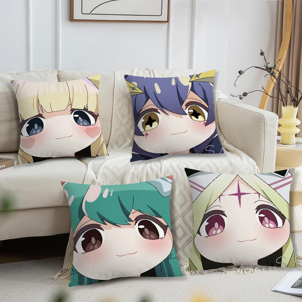 soft Comfortable Chibi Pillow Utena Case Girls for Sofa Living Room anime m-Magical Home over Hiiragi office g-Gushing Decor Pro