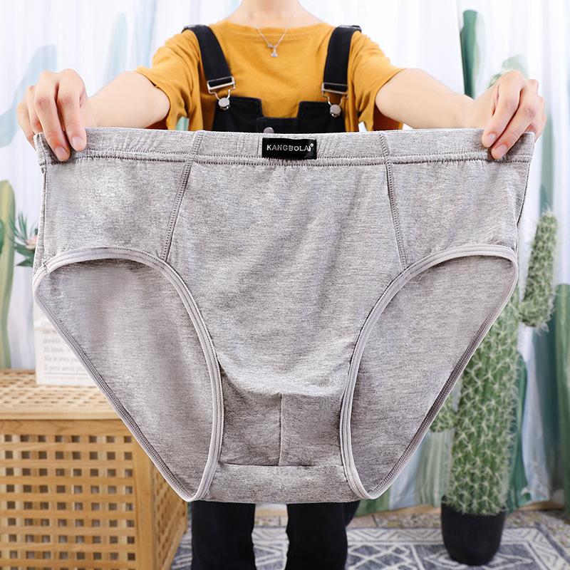 Plus Size Men Spring and Summer Sexy Loose Breathable Triangle Briefs