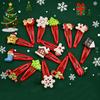 Christmas Red Series Hair Clips - Random Patterns & Accessories
