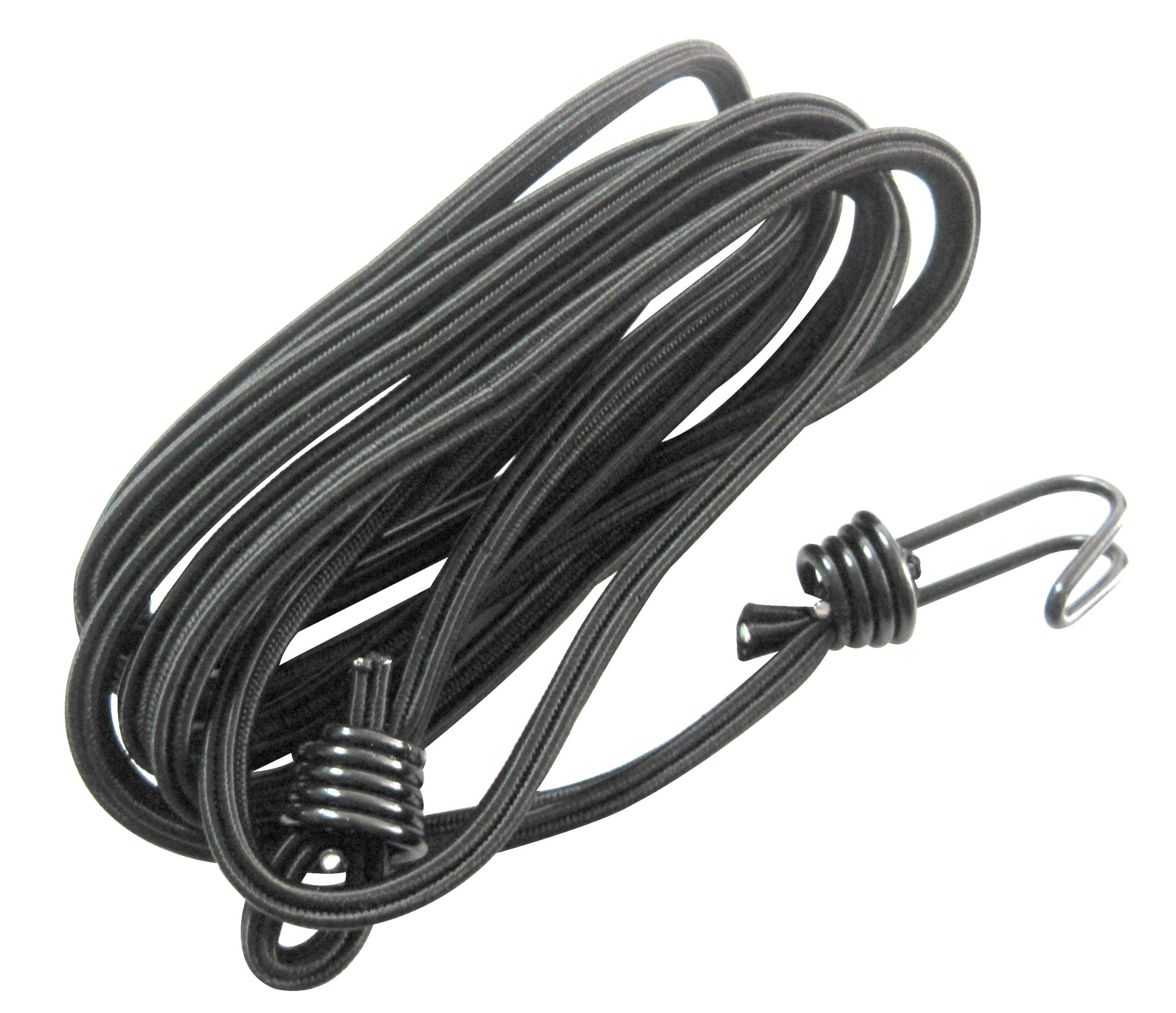 SAGISAKA Bicycle Rubber Color 33736 Rope, Tight, 2m, Black, чёрный