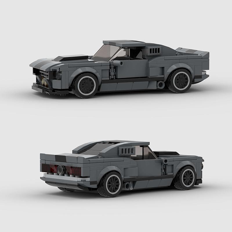 Supercar City Car Racing Building Blocks MOC GT500 Racers World Famous Vehicle Technique Bricks Kids Toy Gift