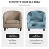 Spandex Coffee Tub Sofa Couch Cover Armchair Seat Protector Washable Dust-proof Furniture Slipcover for Banquet Bar High Stretch