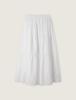 Roem Cotton Eyelet Elastic Long Skirt Rmwhg25R13