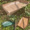 Garden Plant Cultivation Tray and Pad Set for Potted Plant Arrangement