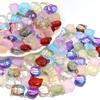 30Pcs Cat Head Glass Beads Cute Cartoon Kitten Lampwork Loose Bead for Jewelry Making Accessories DIY Bracelet Necklace Pendant