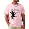 3D Printed Men's T-shirt Round Neck Short-sleeved Top Men's Comfortable Daily Simple Fashion T-shirt