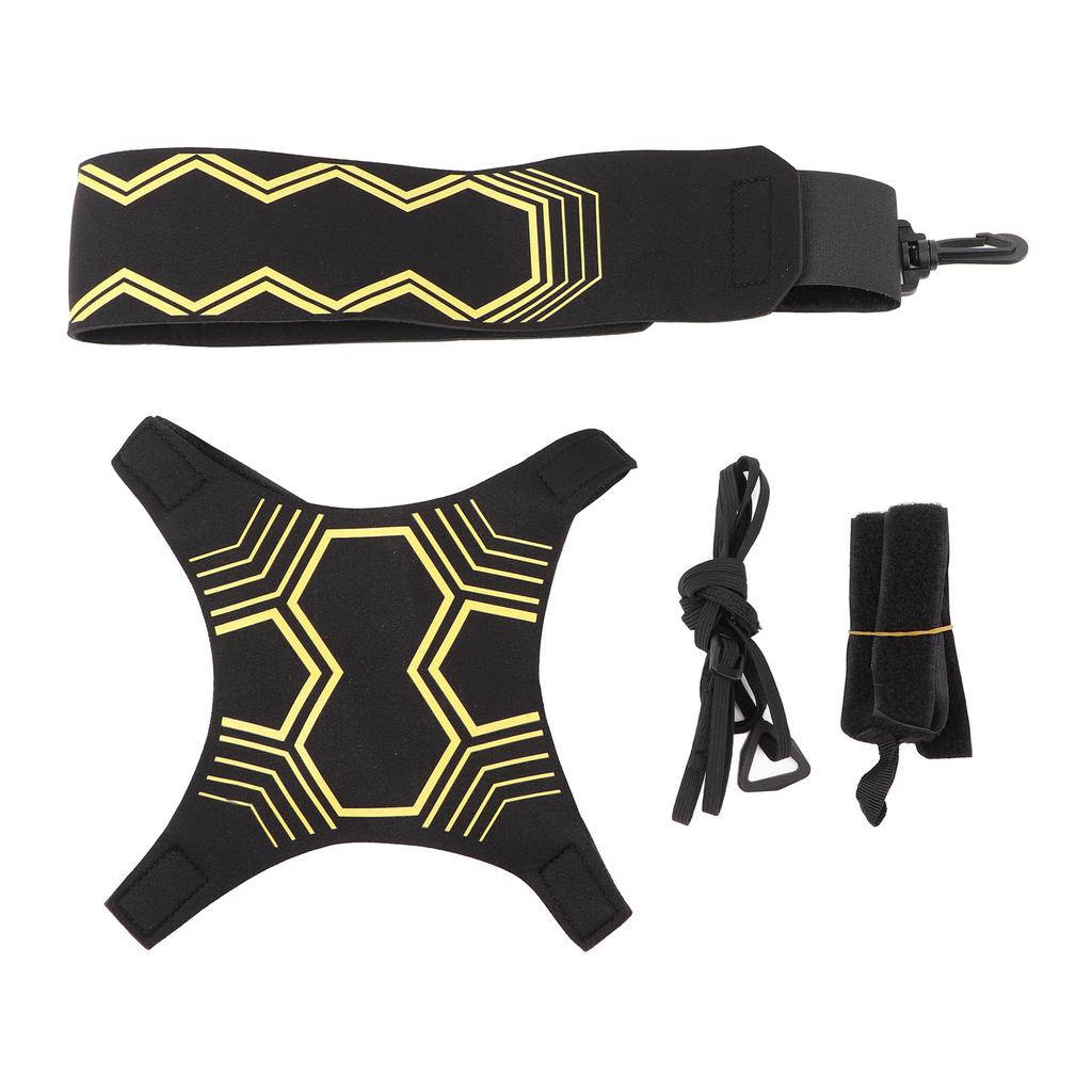 Solo Soccer Trainer Football Kick Throw Solo Practice Training Aid Control Skills Adjustable Waist