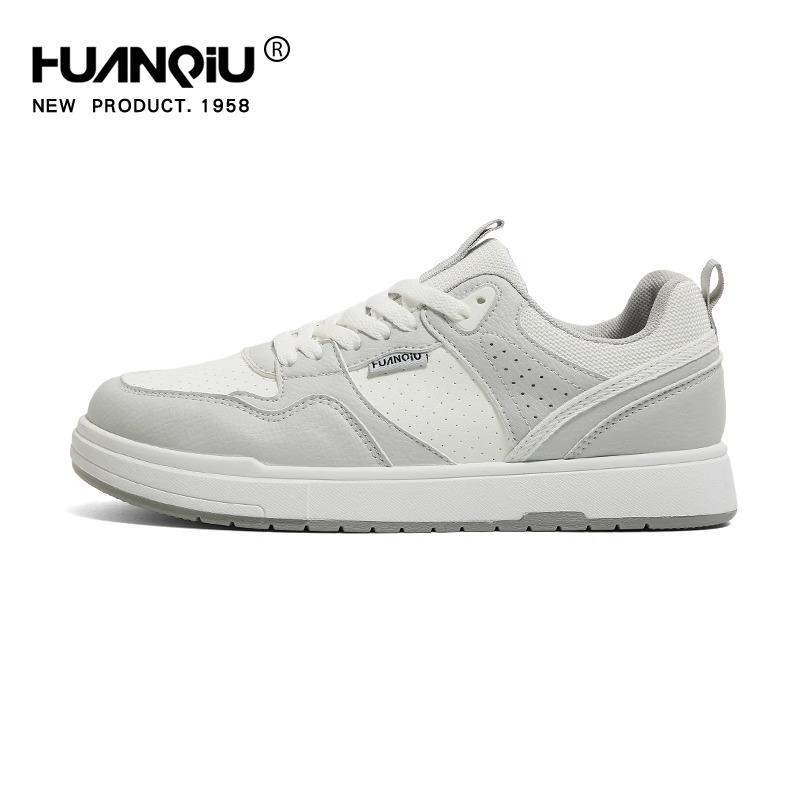 Global platform white shoes men's shoes YW-223965W trendy casual shoes versatile breathable spring and autumn sports shoes