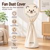 Dustproof Standing Electric Fan Cover Full Wrap Floor Fan Cover Fan Dust Cover  for Household Fans
