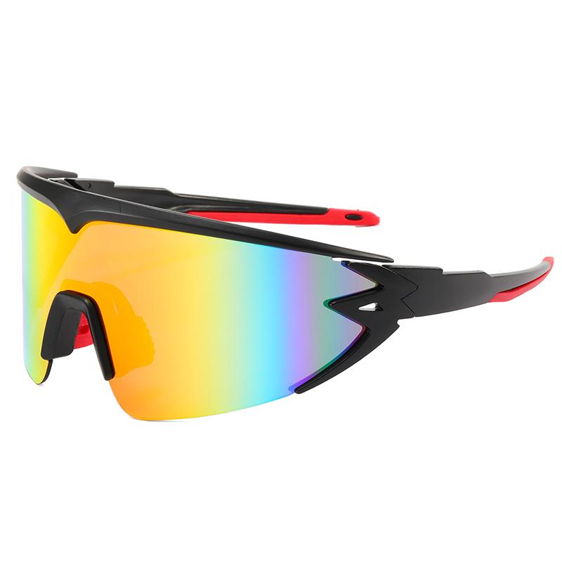 XSY8307 Sports Eyewear Men and Women's Polarized Squared Lens Cycling Glasses for Riding