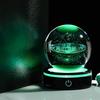 Kertari 3d universe K9 crystal ball solar system model birthday present male woman Popular [Genuine] Interior fashionable Healing goods crystal ball