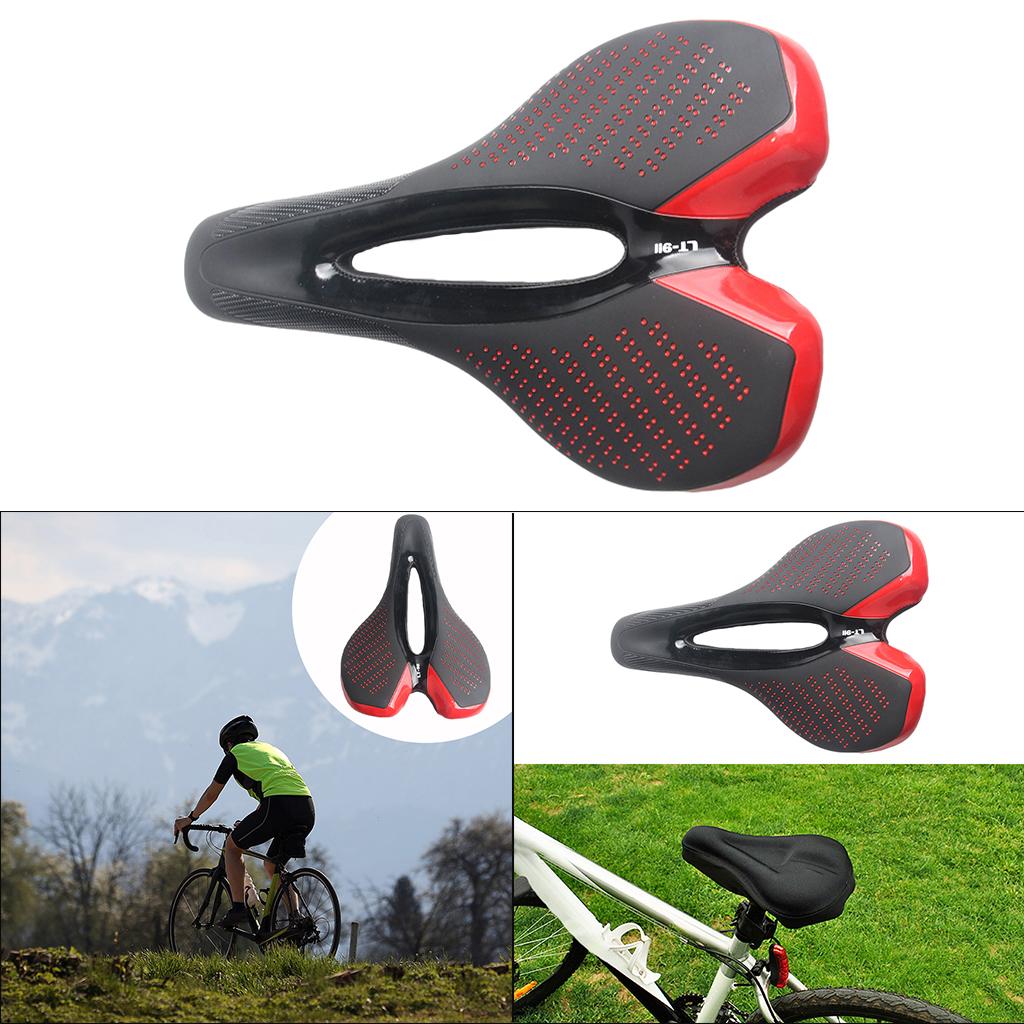 Comfort Bike Saddle Seat Waterproof for Parts Road Exercise Outdoor -