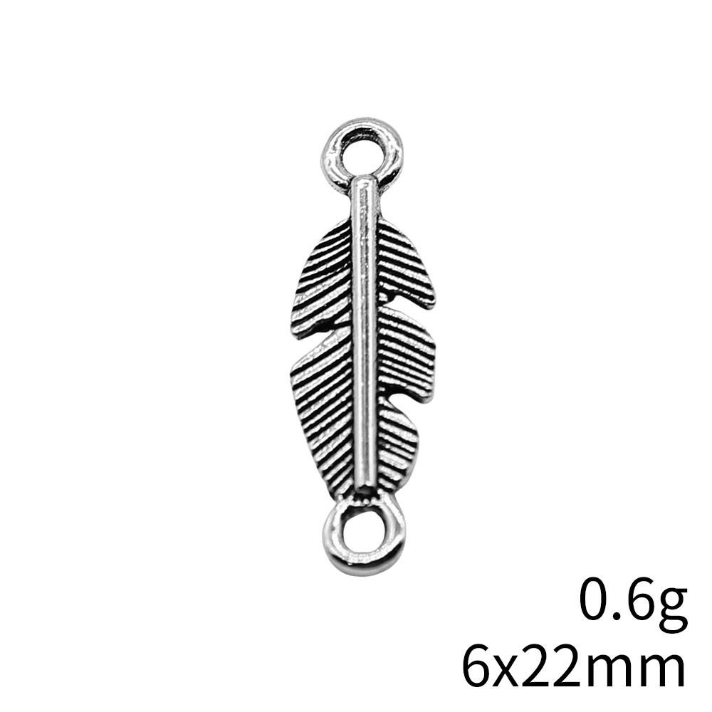 NewArrivals Charms Jewerly Making Feathers Leaf Charms Pendant Ornaments For Home Car Pendant