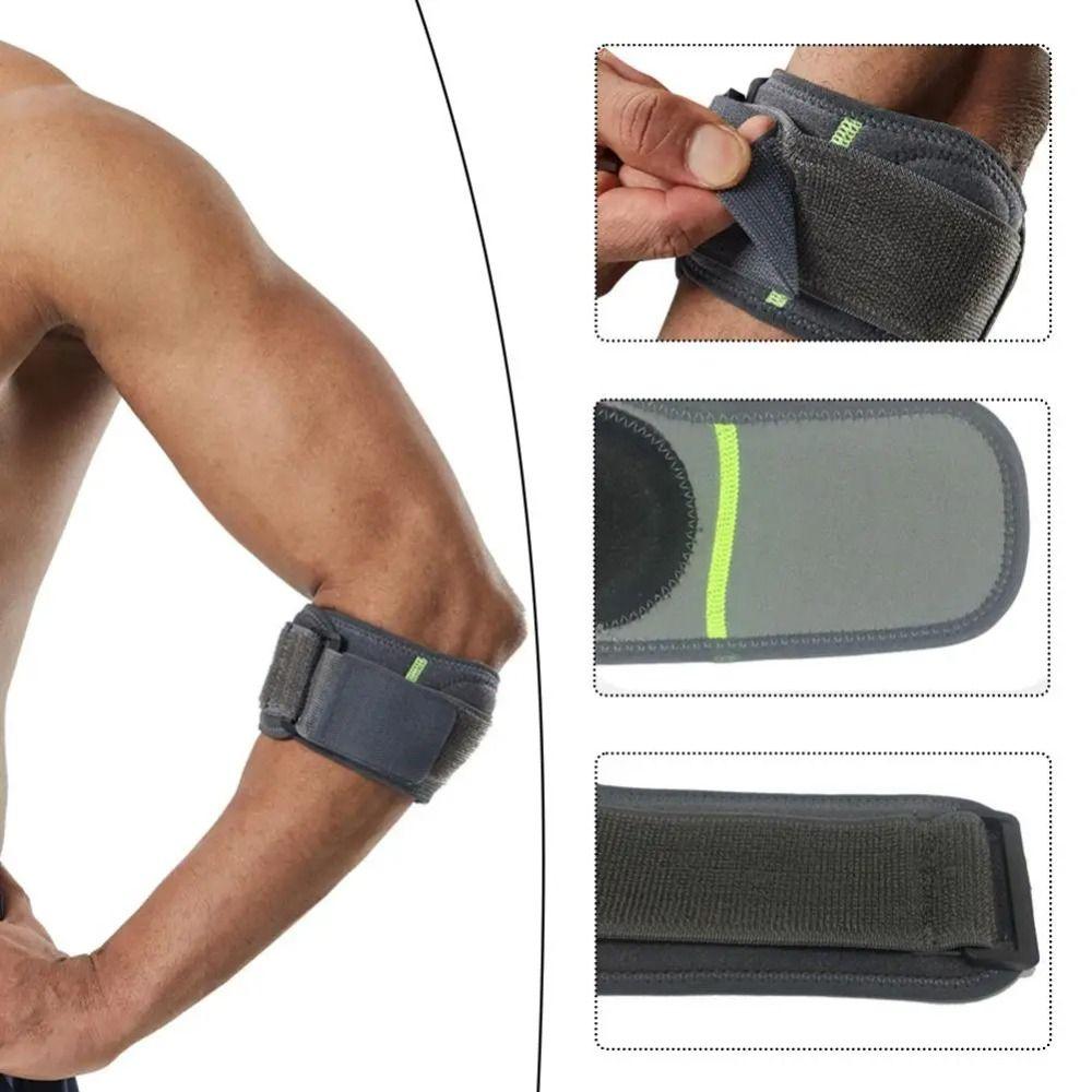 Comfortable Forearm Compression Sleeve Pressure Relief Badminton Arm Band  Unisex