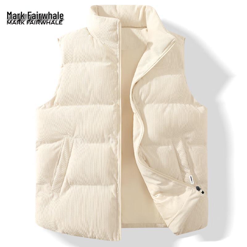 Mark Fairwhale Men's Winter Corduroy Padded Vest
