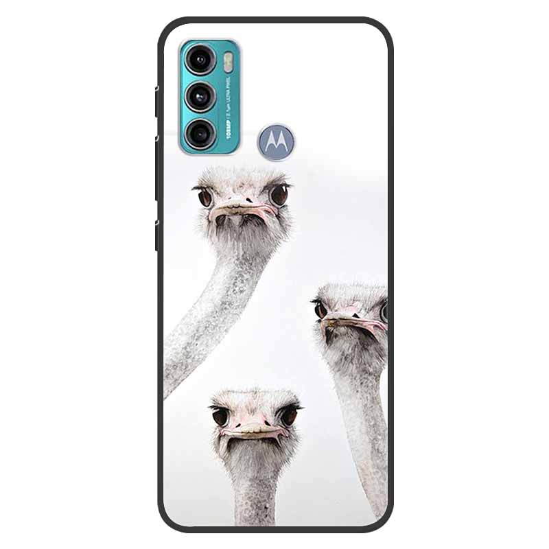 For Motoroal Moto G60 Case Shockproof Soft silicone TPU Back Cover For Moto G60S G 60 Phone Cases for Motorola G60 Cute Cartoon