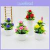 Rose Blossom Foam Flower Potted Plant For Wedding Decor And Indoor Arrangement