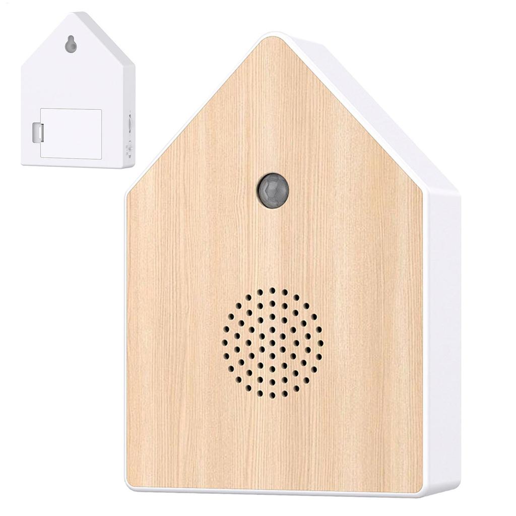 Bird Noise Maker Motion-Activated Chirping Bird Music Box Nature Voice Sleep Aid for Recreation Area Meditation Guest Room