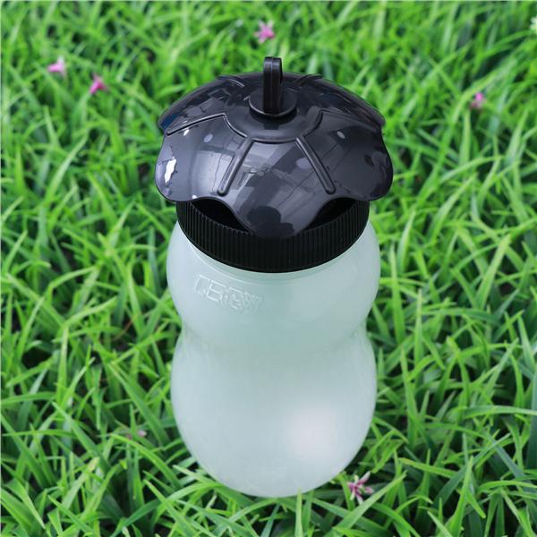 CKB LTD Large Glass Wasp Trap - Ribbed Honey Pot Design With Metal Hanger For Garden-518149