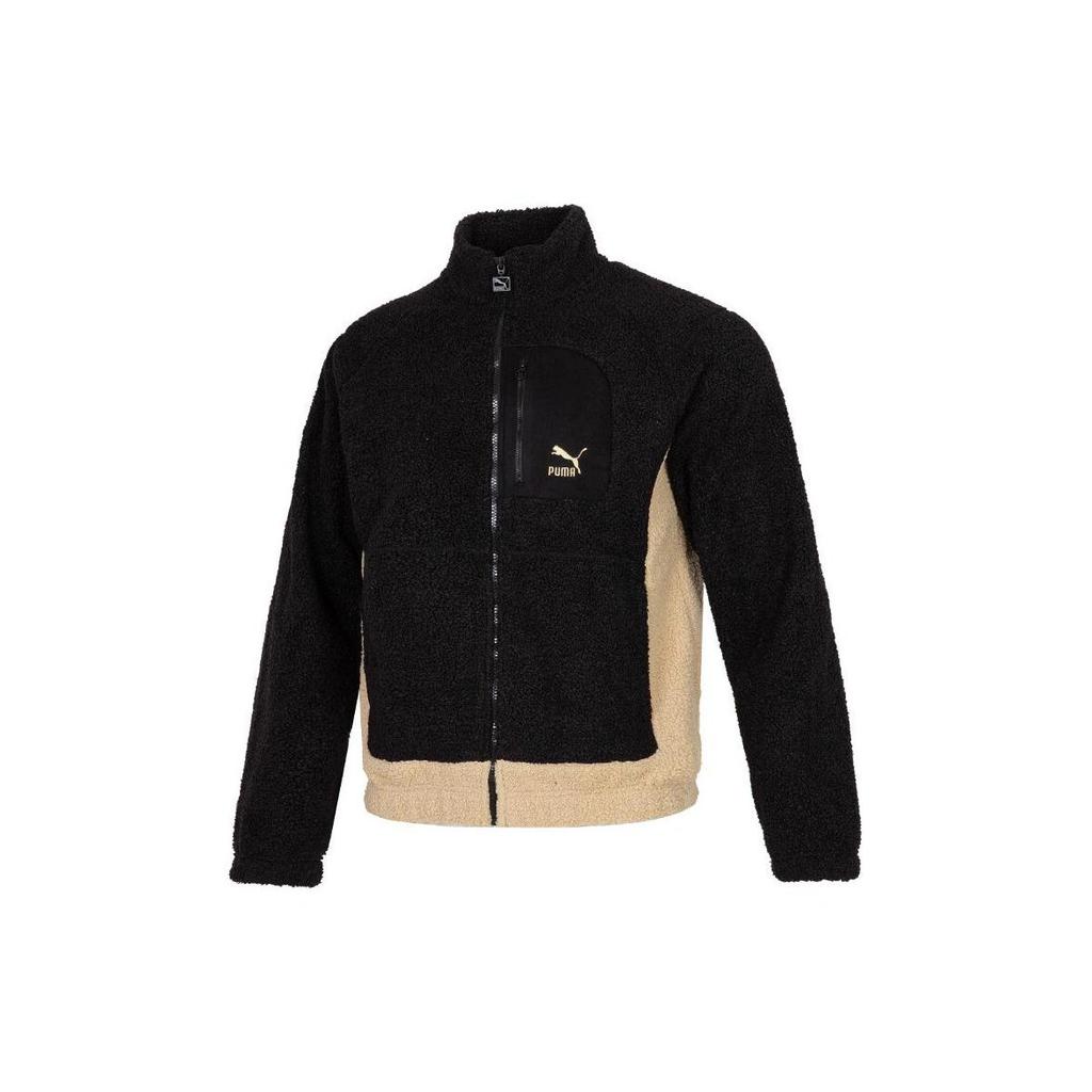 PUMA Jackets Unisex Black Stand Collar Moderate Other 539914-01