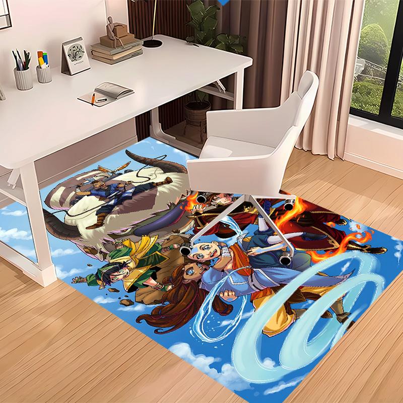 Avatar The Last Airbender1 Printed Absorbent Washable Carpet, Non-Slip Bathroom Mats, Kitchen Rugs, Yoga Mat,Living Room Entrance, Camping Picnic Rugs