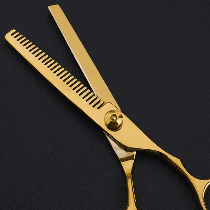 Professional 6 Inch Hair Scissors Thinning Barber Cutting Hair Shears Scissor Tools Hairdressing Scissors
