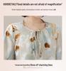 2025 Trendy Chiffon Summer Top for Moms – Mid-Sleeve Blouse for Middle-Aged and Elderly Women