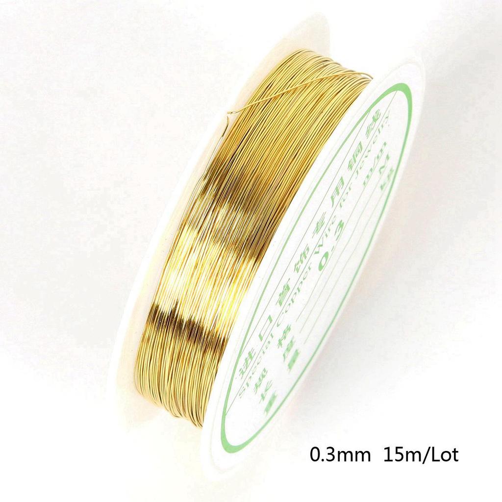 Copper Wire for Shaping, Jewelry, DIY Crafts, Hairpin Accents, and Accessories